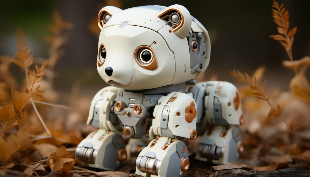 Cubby l’Ours curieux : un animal robot interactif